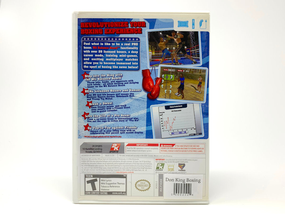 Don King Boxing • Nintendo Wii