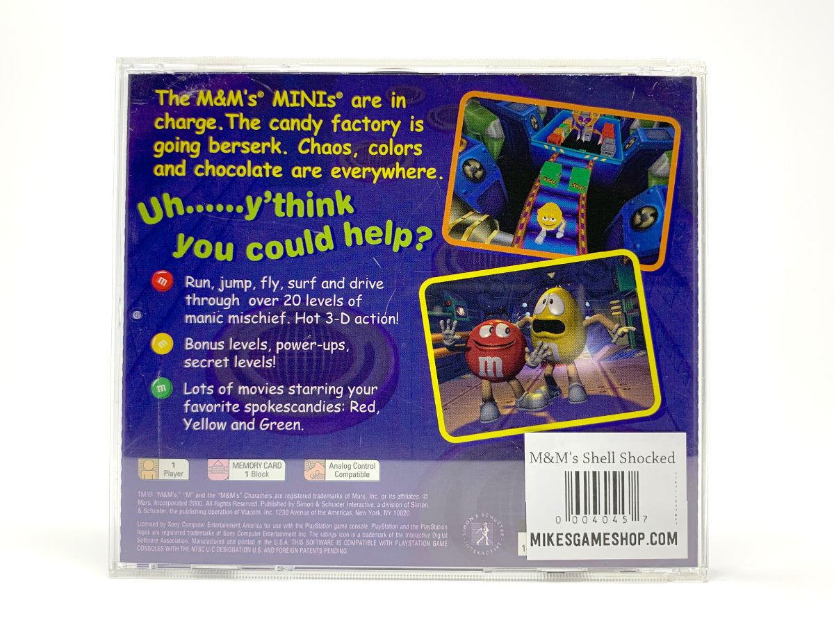 M&M's Shell Shocked • Playstation 1