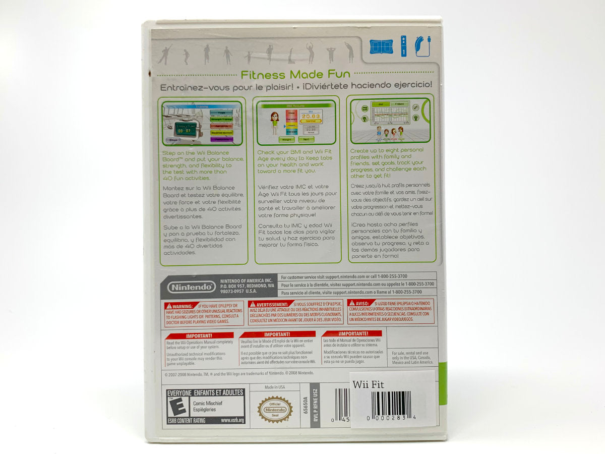 Wii Fit • Nintendo Wii