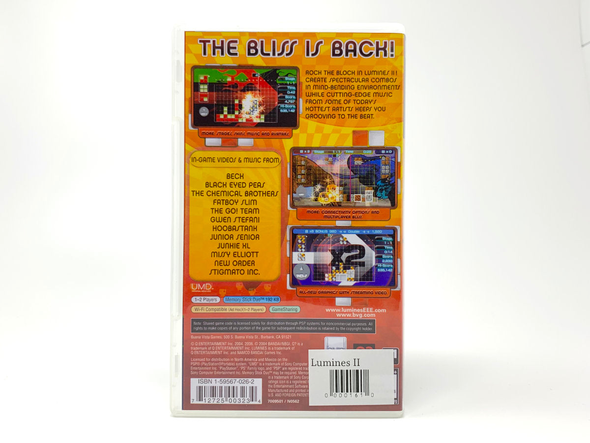 Lumines II • PSP