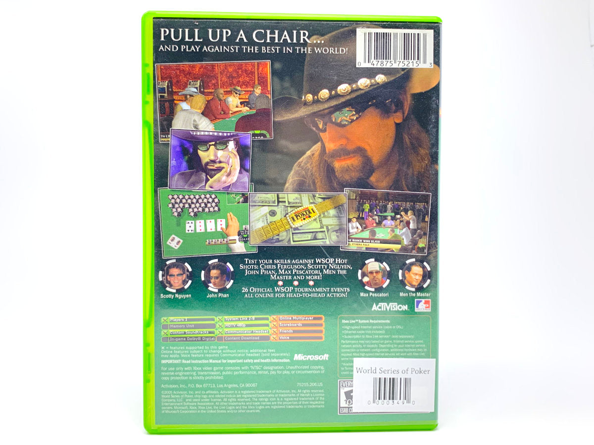 World Series of Poker • Xbox Original