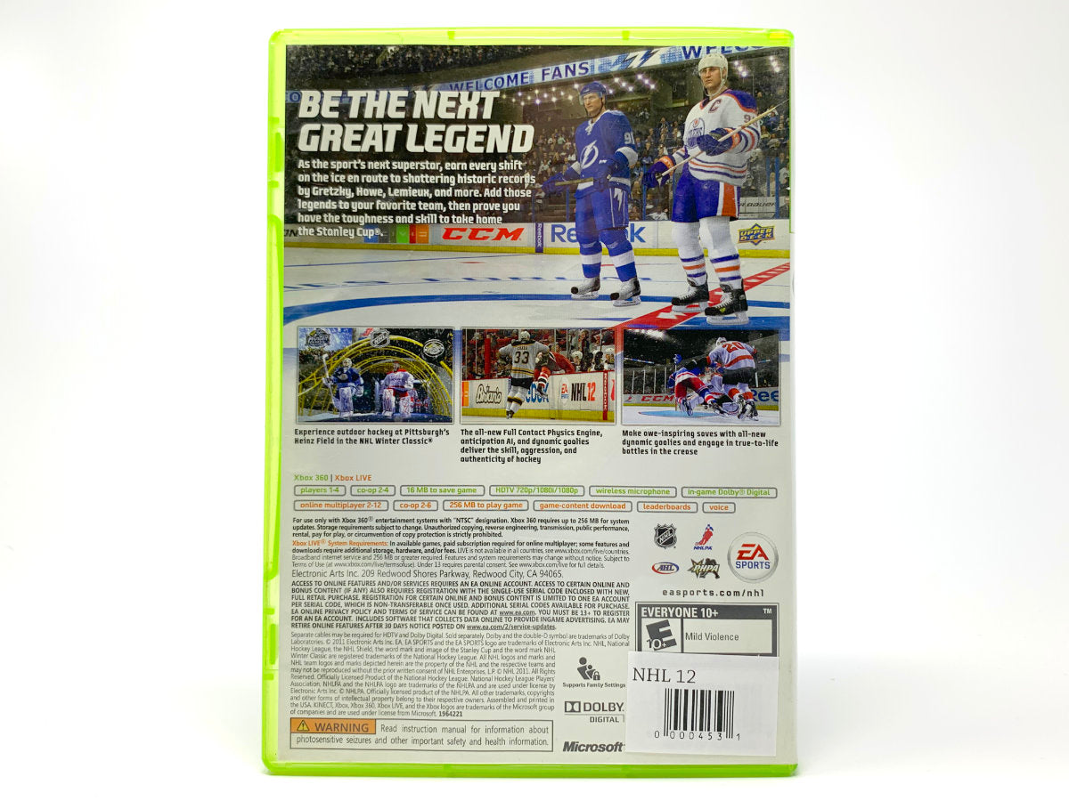 NHL 12 • Xbox 360