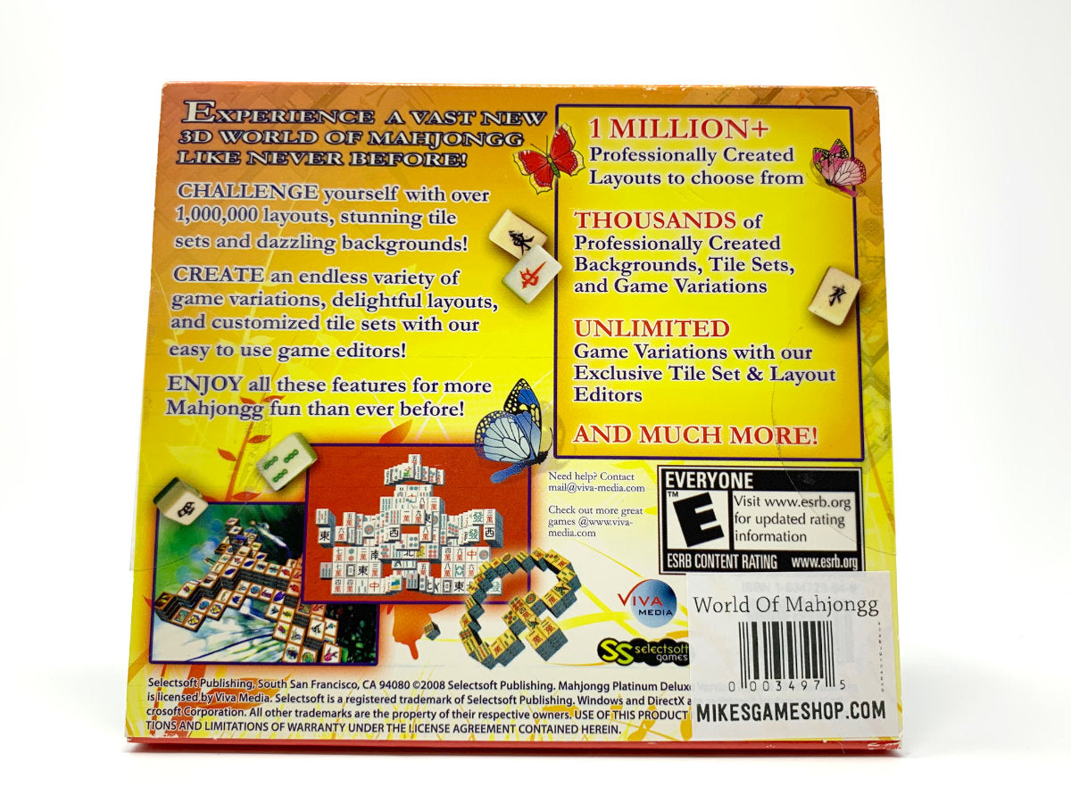 *BRAND NEW* World of Mahjongg • PC (Windows)