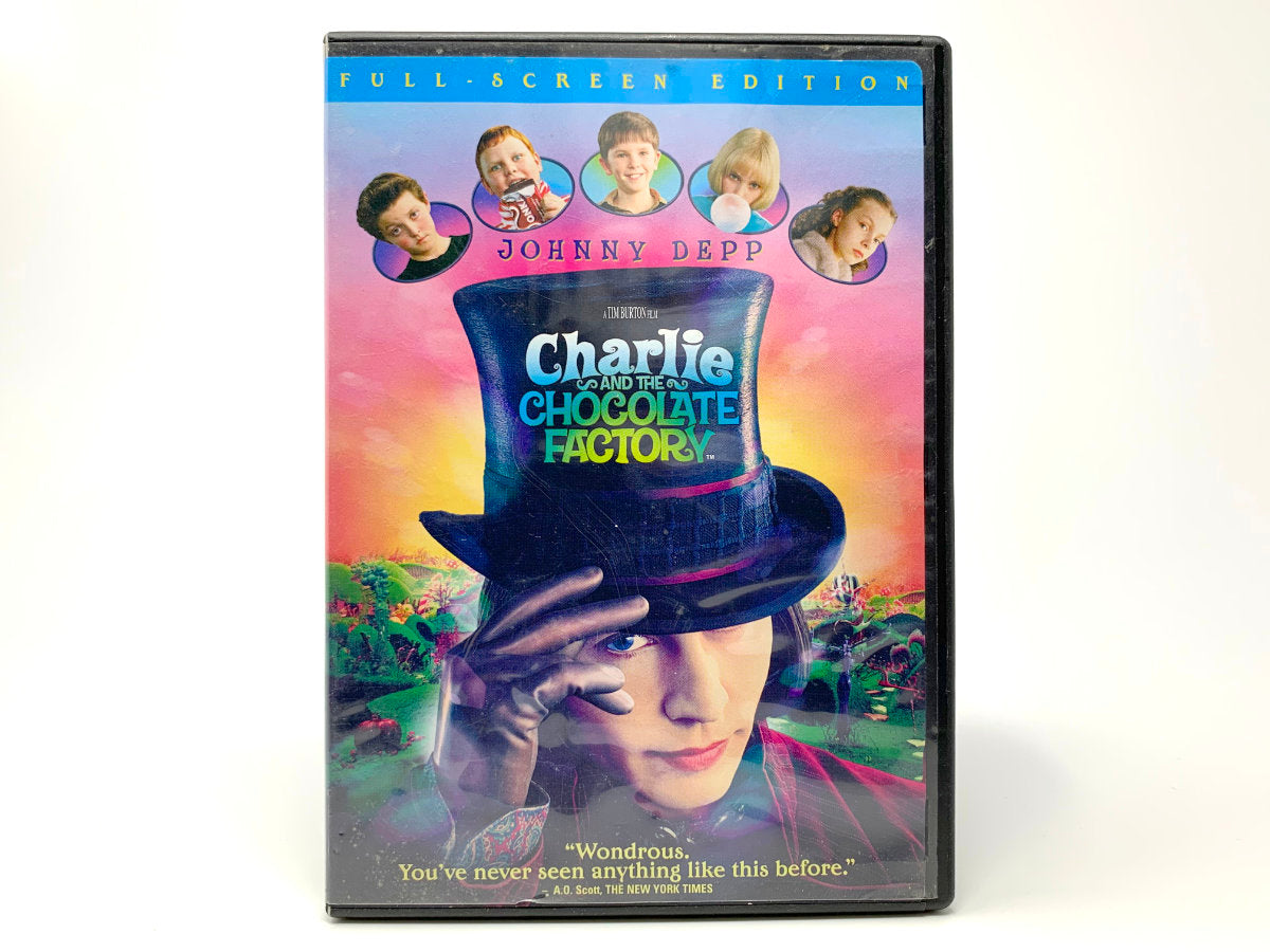 Charlie and the Chocolate Factory – Full-Screen • DVD