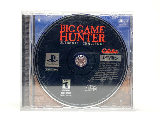 Cabela's Big Game Hunter: Ultimate Challenge • Playstation 1
