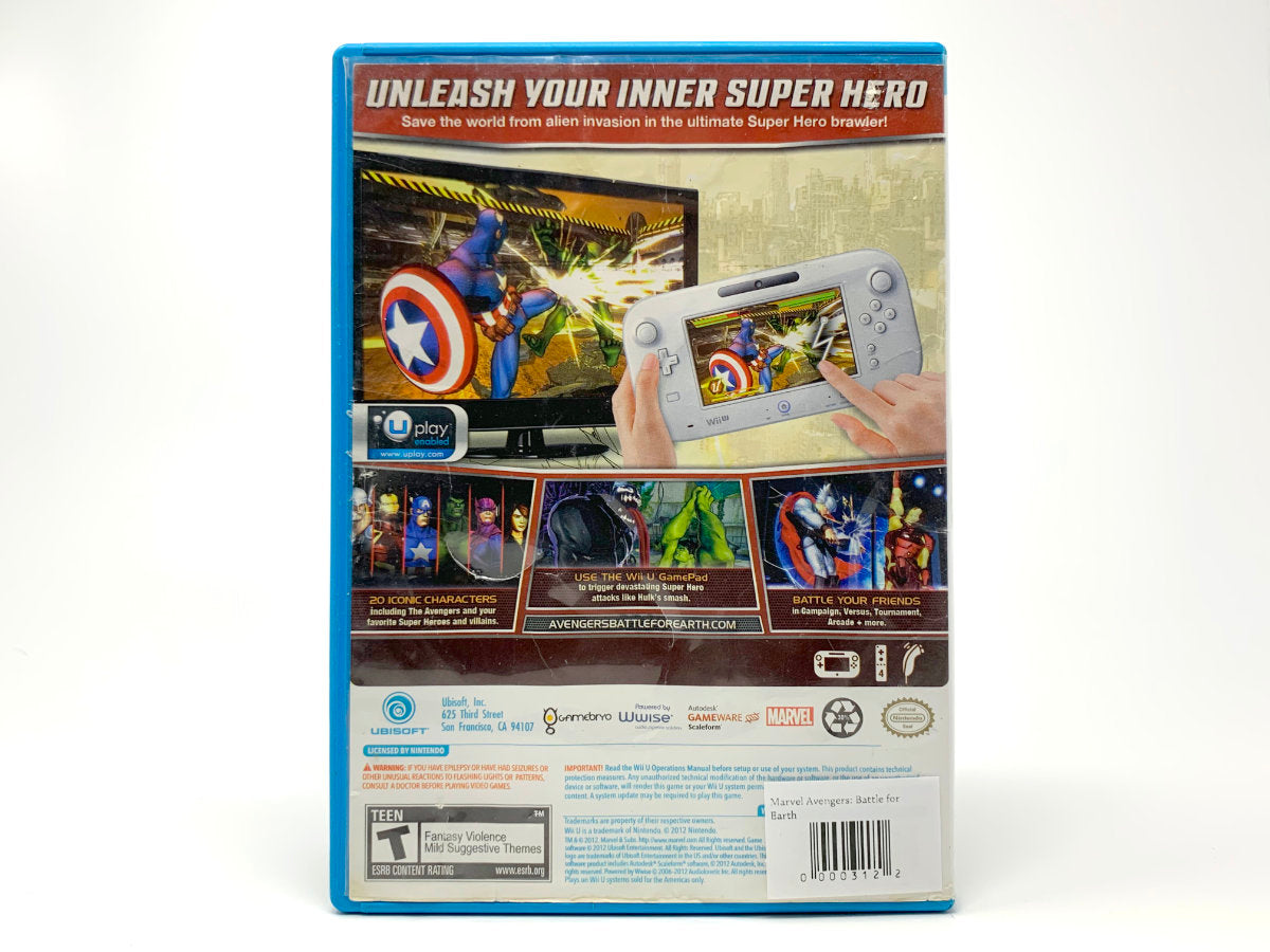 Marvel Avengers: Battle for Earth • Nintendo Wii U