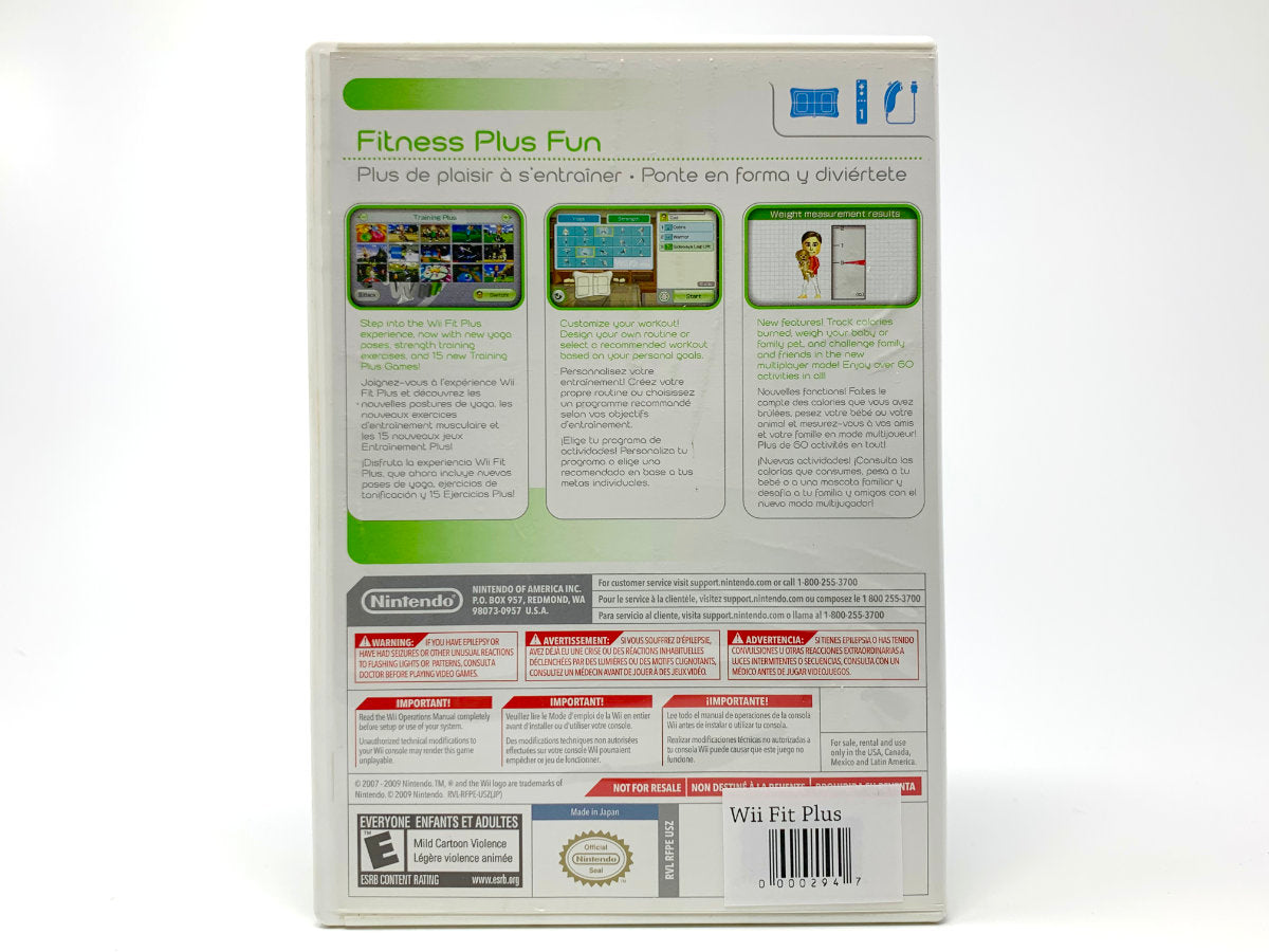 Wii Fit Plus • Nintendo Wii