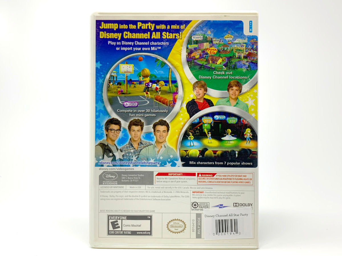 Disney Channel All Star Party • Nintendo Wii