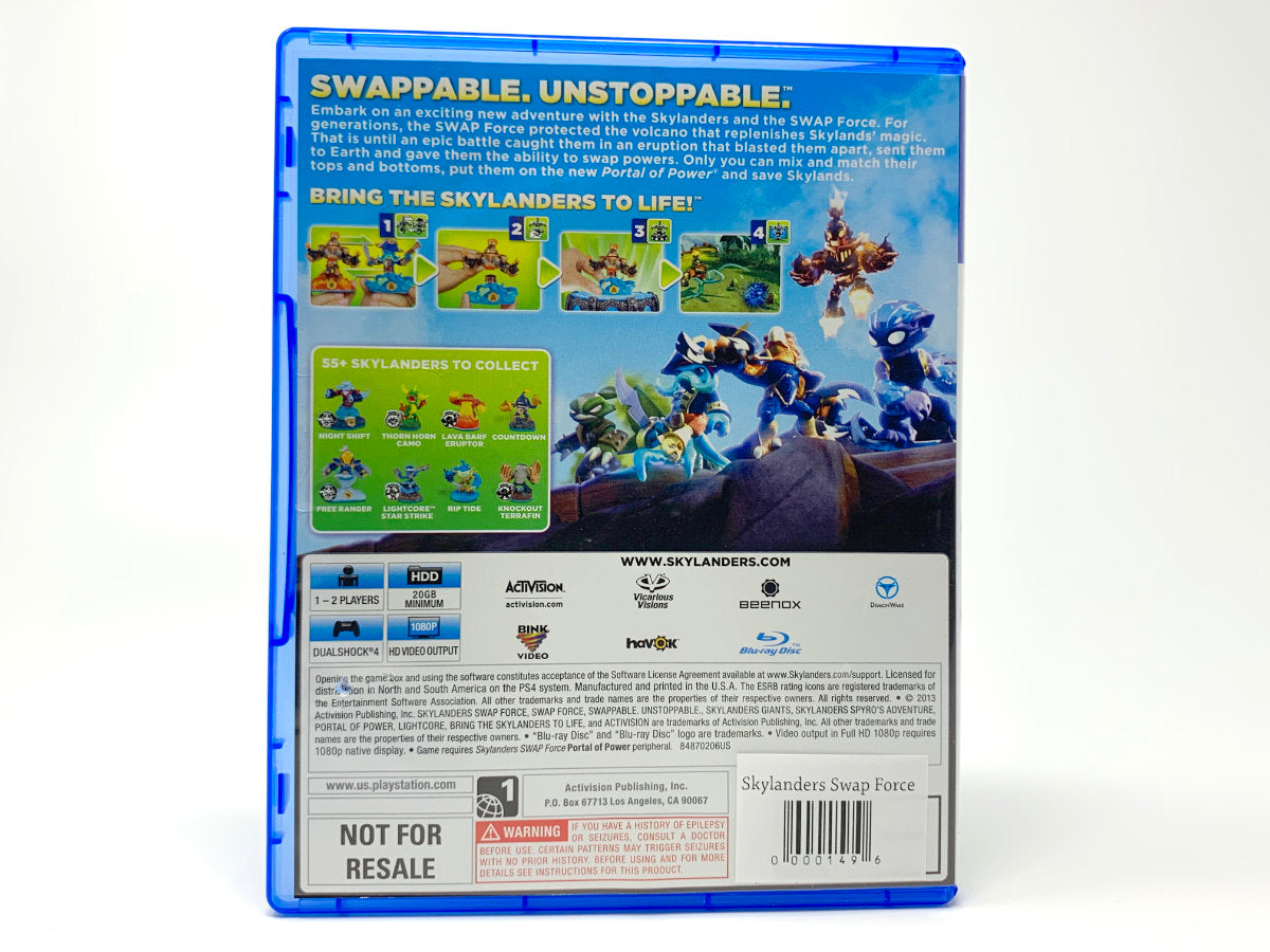 Skylanders: SWAP Force • Playstation 4
