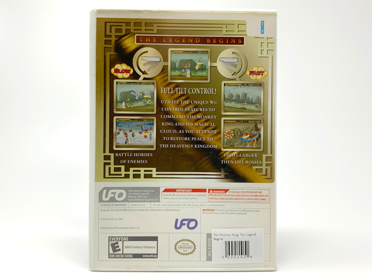 The Monkey King: The Legend Begins • Nintendo Wii