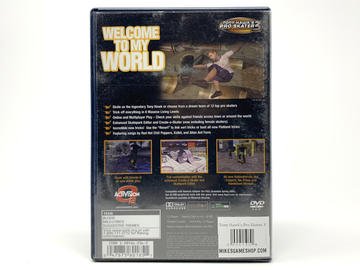 Tony Hawk's Pro Skater 3 • Playstation 2