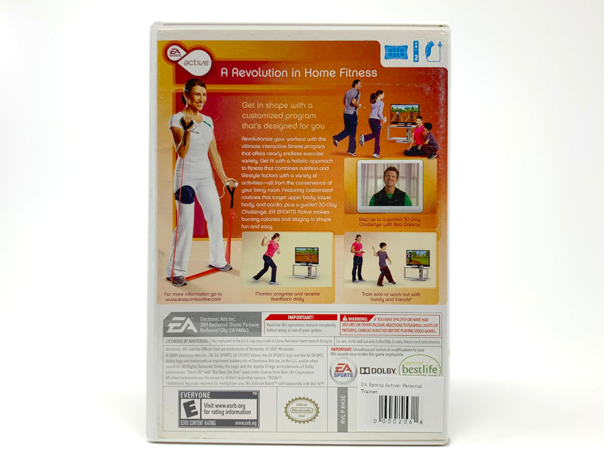 EA Sports Active: Personal Trainer • Nintendo Wii