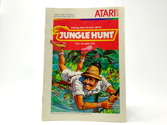 Jungle Hunt Instruction Booklet • Atari 2600