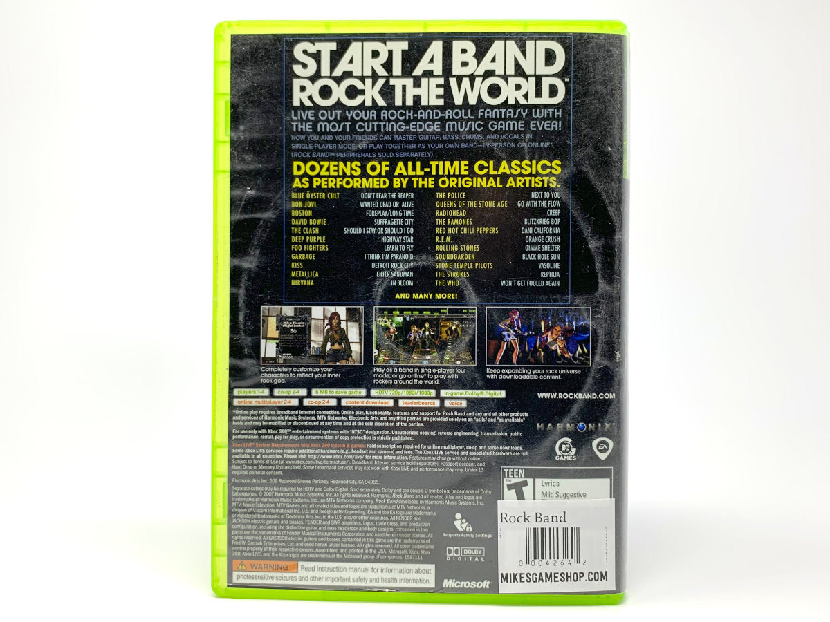 Rock Band • Xbox 360