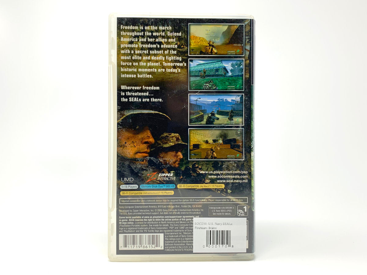 SOCOM U.S. Navy SEALs: Fireteam Bravo • PSP