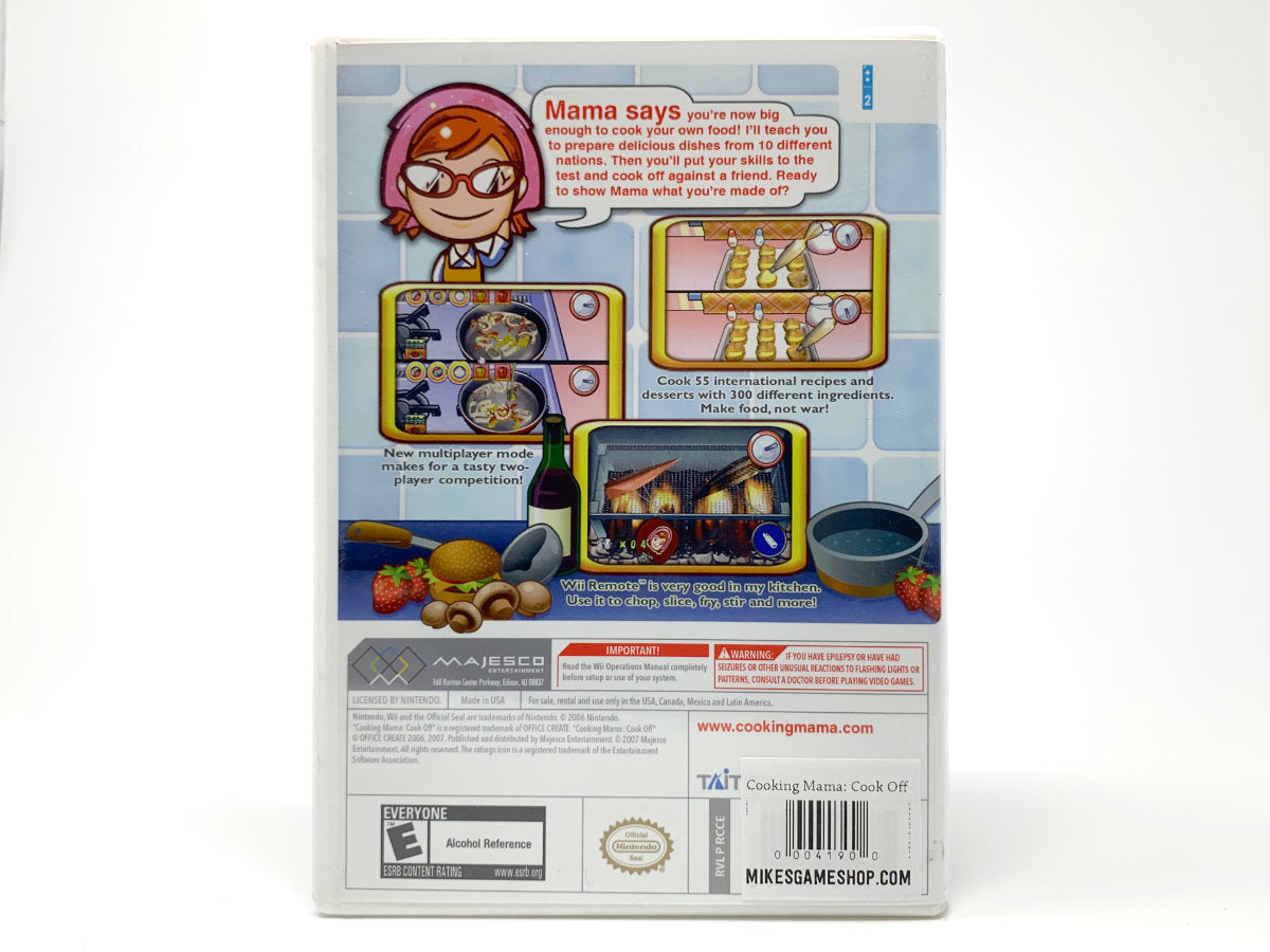 Cooking Mama: Cook Off • Nintendo Wii