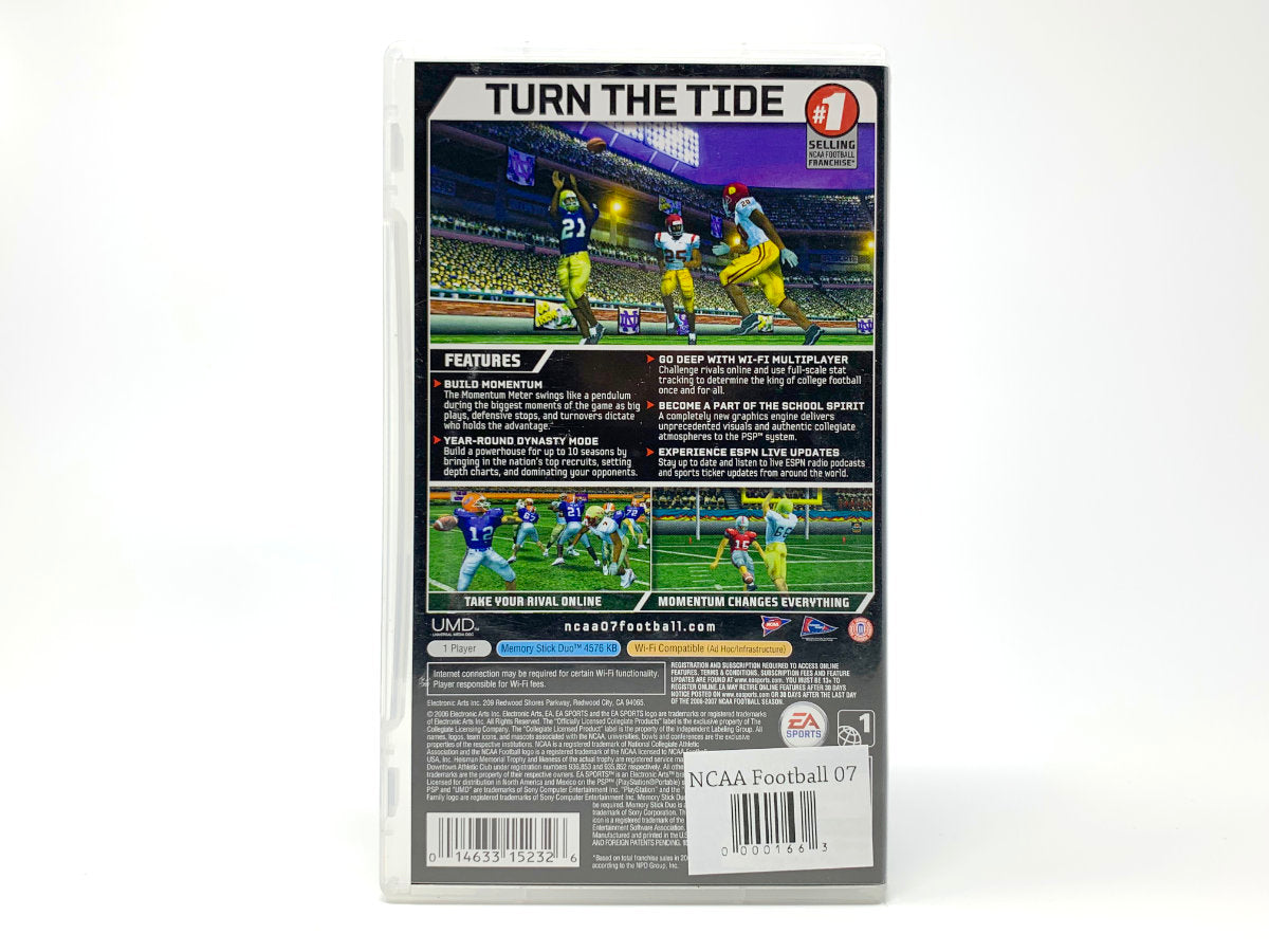 NCAA Football 07 • PSP