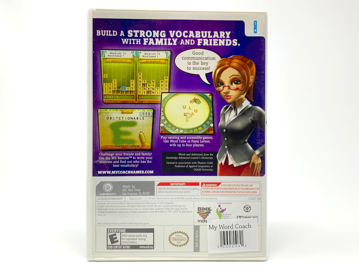 My Word Coach • Nintendo Wii