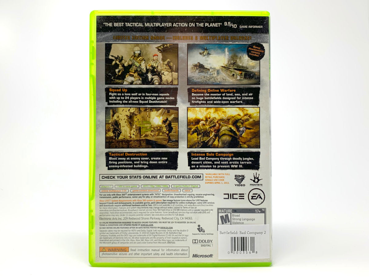 Battlefield: Bad Company 2 • Xbox 360