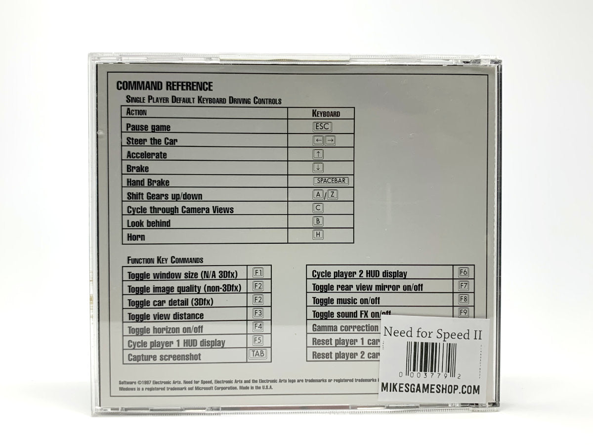 Need for Speed II: Special Edition • PC (Windows)