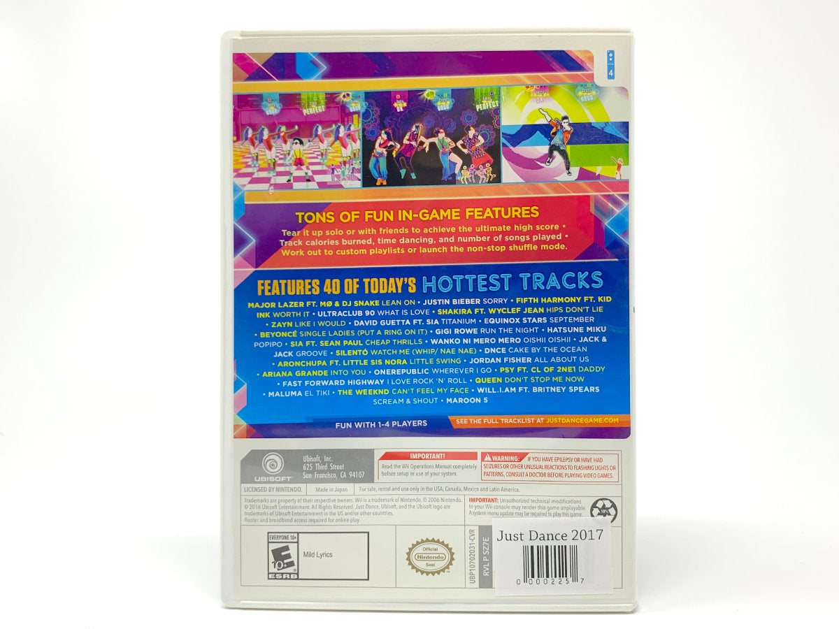 Just Dance 2017 • Nintendo Wii