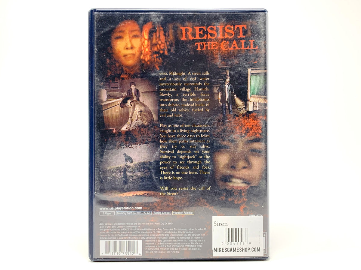 Siren • Playstation 2