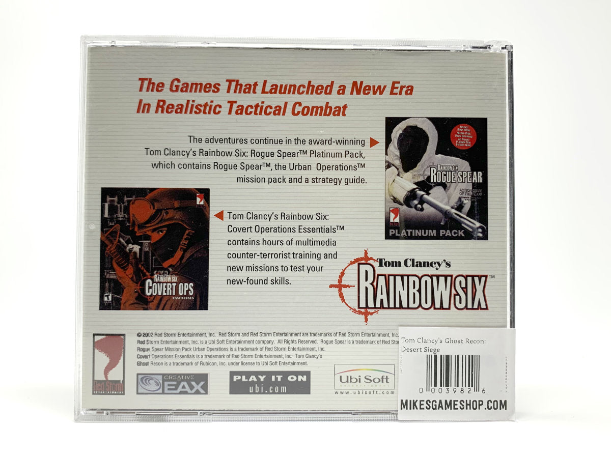 Tom Clancy's Ghost Recon: Desert Siege Expansion Pack • PC (Windows)