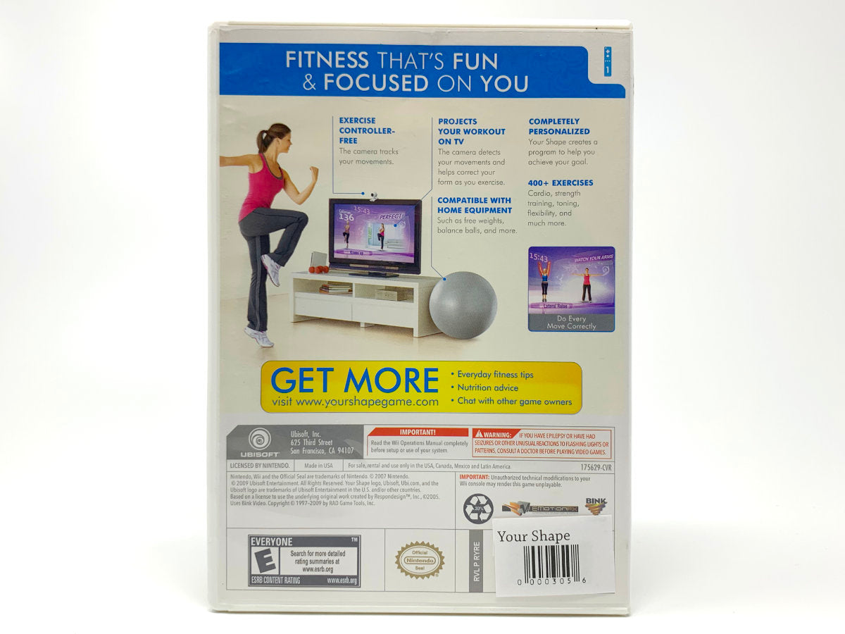 Your Shape • Nintendo Wii