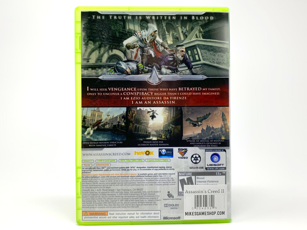 Assassin's Creed II • Xbox 360