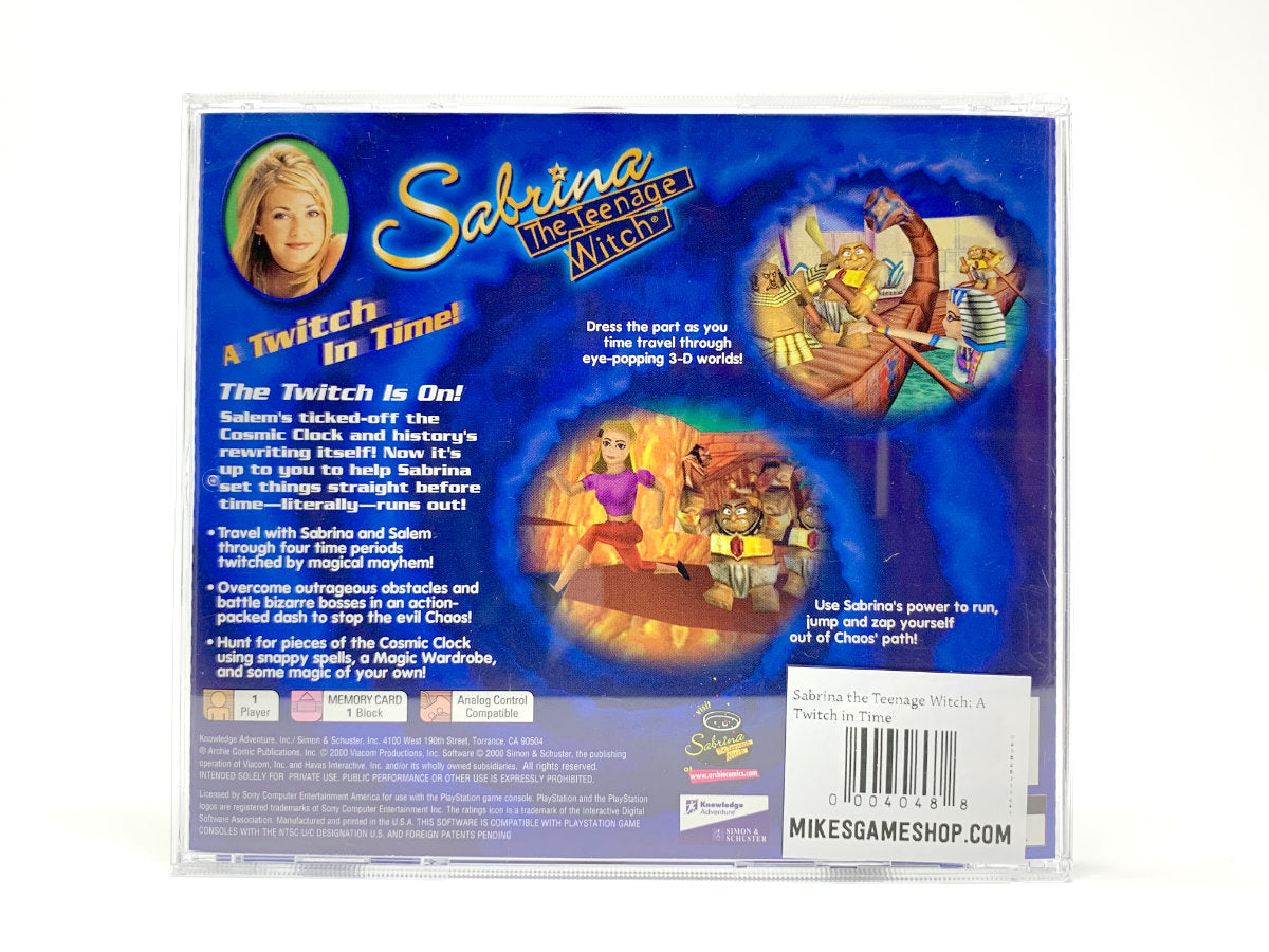 Sabrina the Teenage Witch: A Twitch in Time • Playstation 1