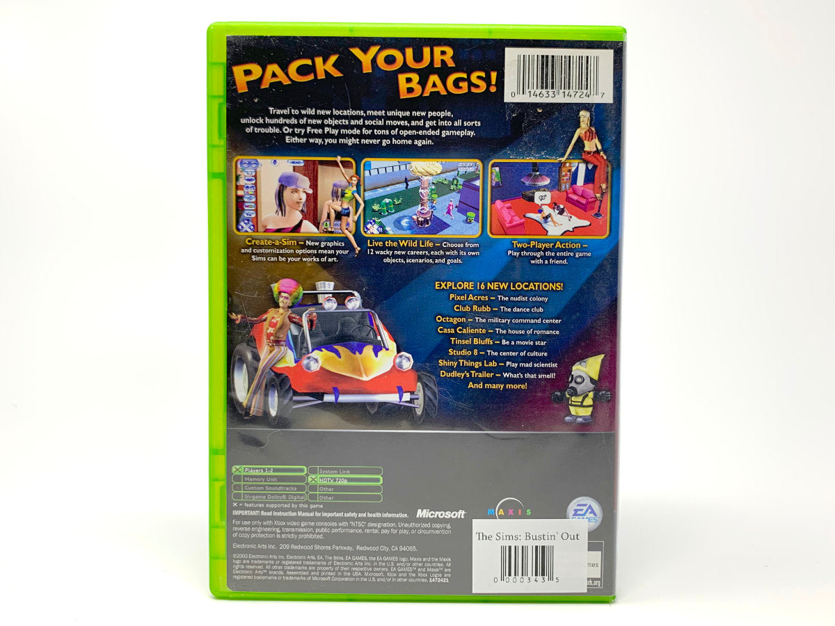 The Sims: Bustin' Out • Xbox Original