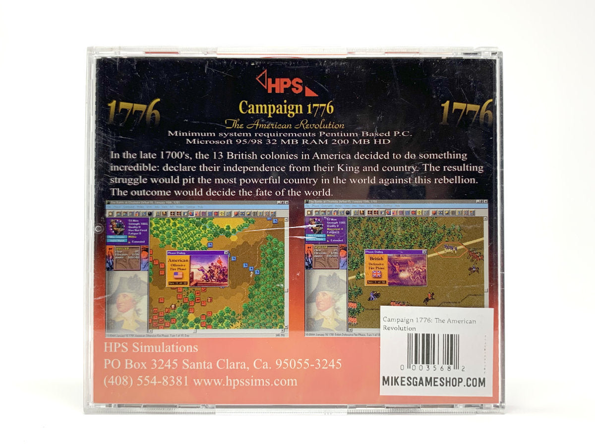 Campaign 1776: The American Revolution • PC (Windows)