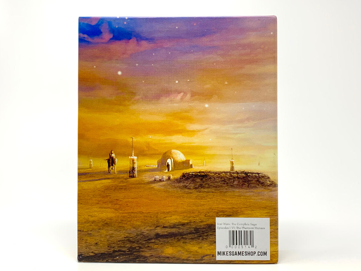 Star Wars: The Complete Saga: Episodes I-VI: Phantom Menace / Attack of Clones / Revenge of Sith / Empire Strikes Back / Return of Jedi *Box Set* • Blu-ray