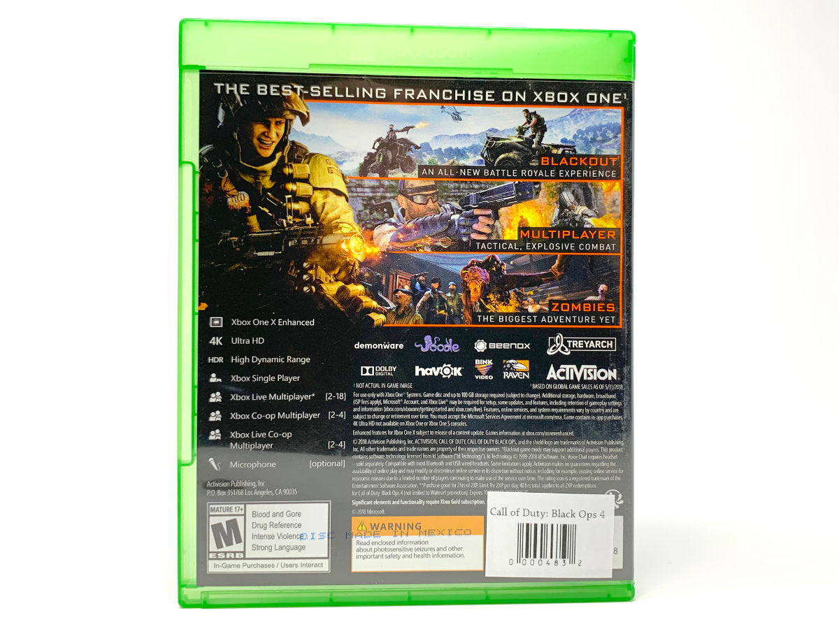 Call of Duty: Black Ops 4 • Xbox One