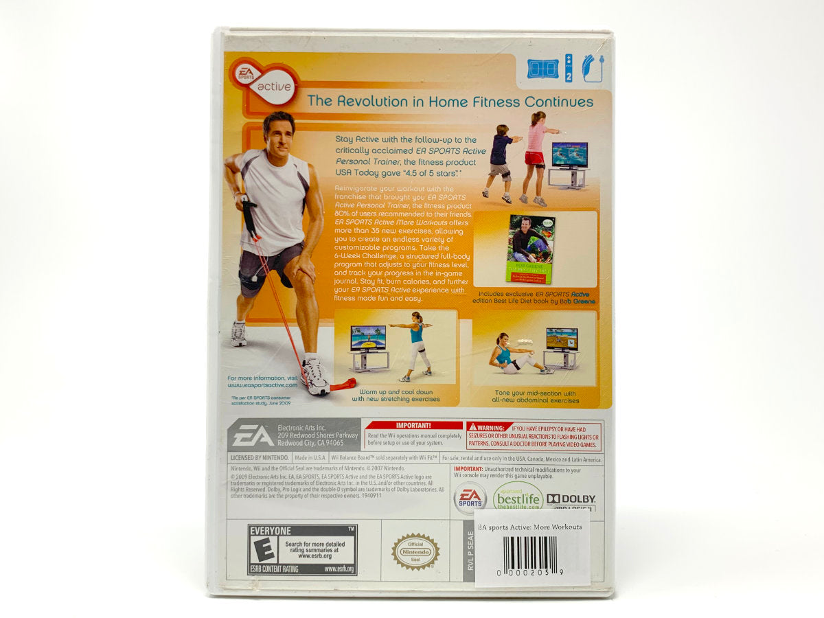 EA Sports Active: More Workouts • Nintendo Wii