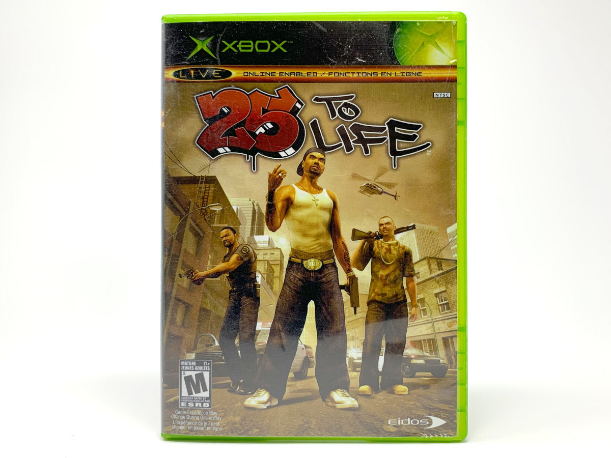 25 To Life • Xbox Original