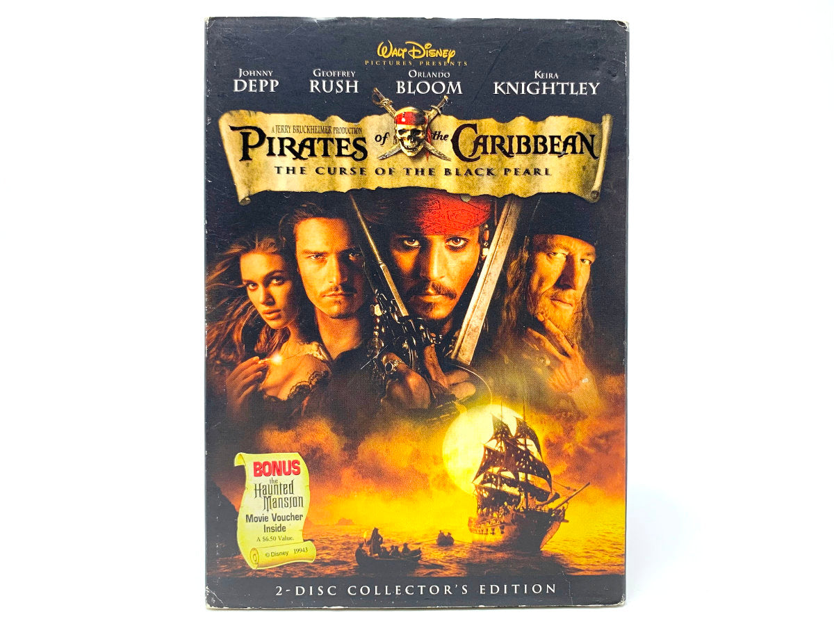 Pirates of the Caribbean: The Curse of the Black Pearl – 2-Disc Collector's Edition • DVD