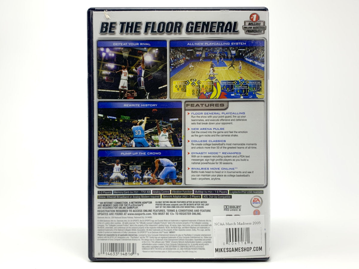 NCAA March Madness 2005 • Playstation 2