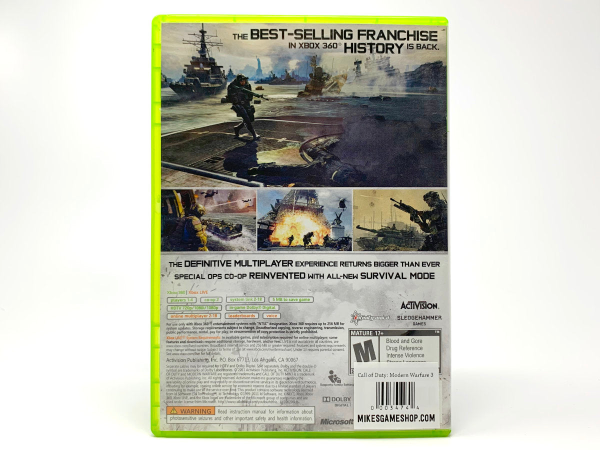Call of Duty: Modern Warfare 3 • Xbox 360