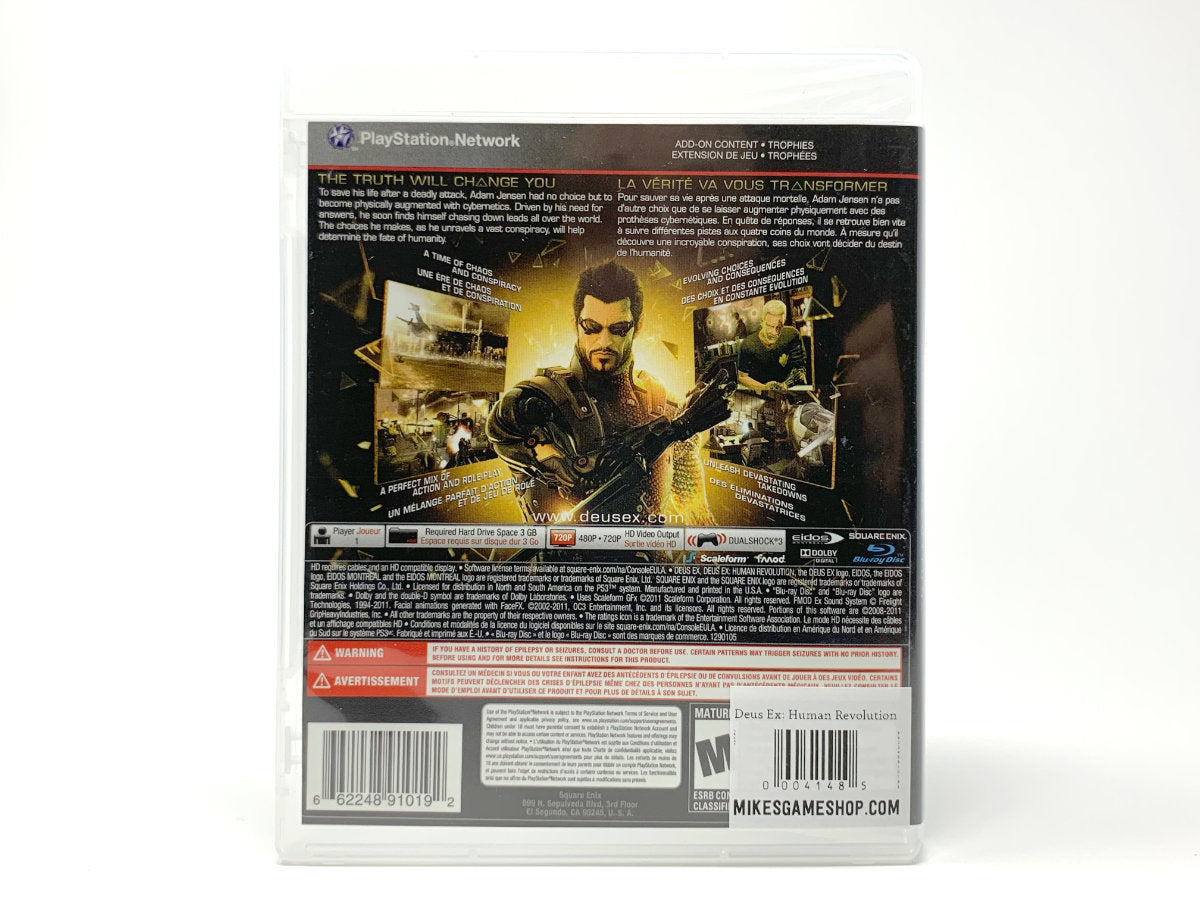 Deus Ex: Human Revolution • Playstation 3