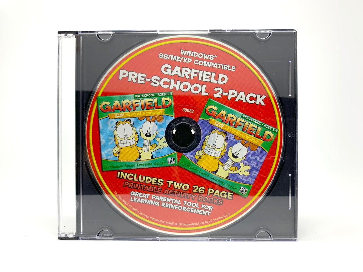 Garfield Pre-School: Numbers & Counting / Letters & Words *2 Games in 1* • PC (Windows)