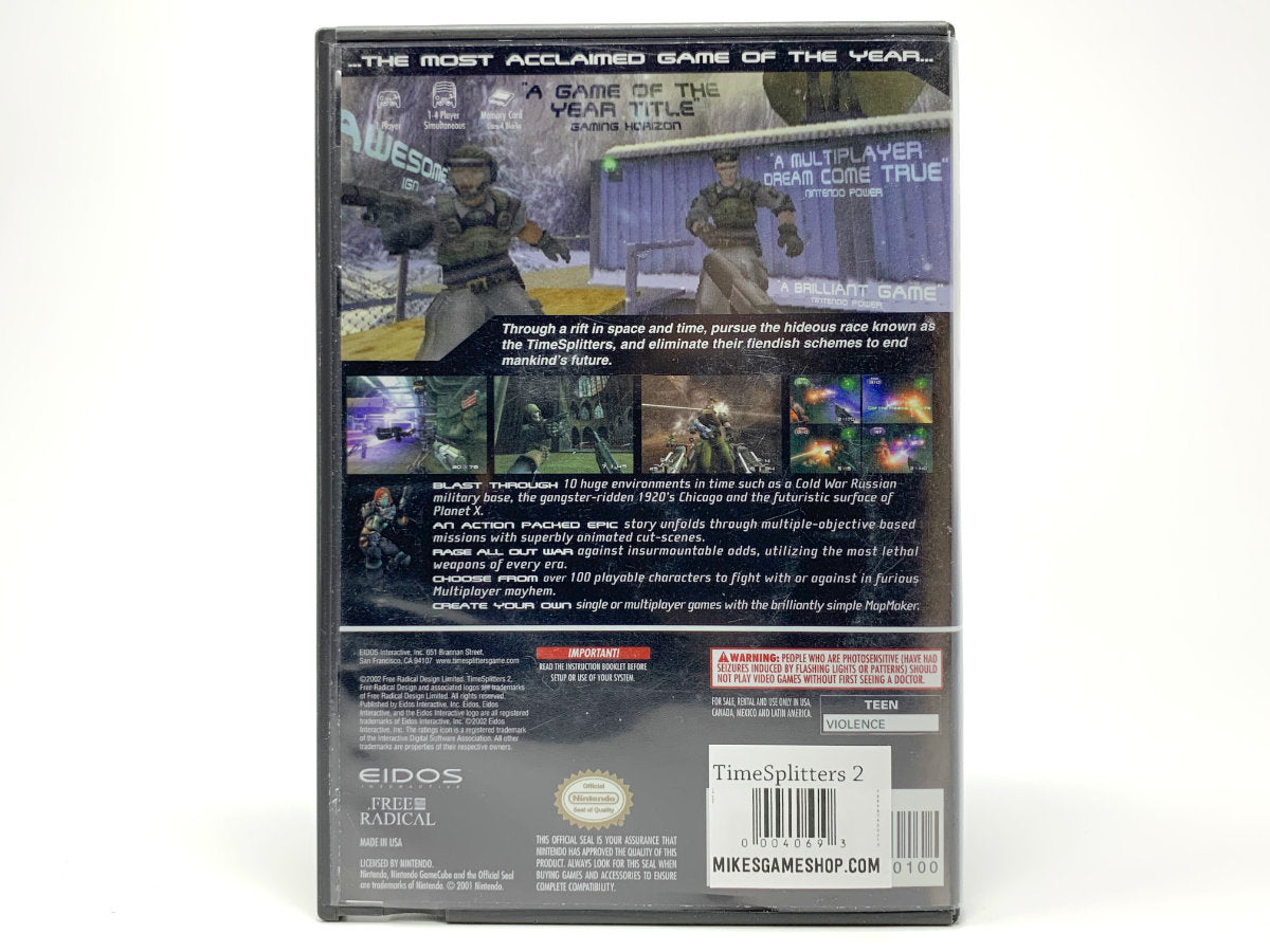 TimeSplitters 2 • Nintendo Gamecube