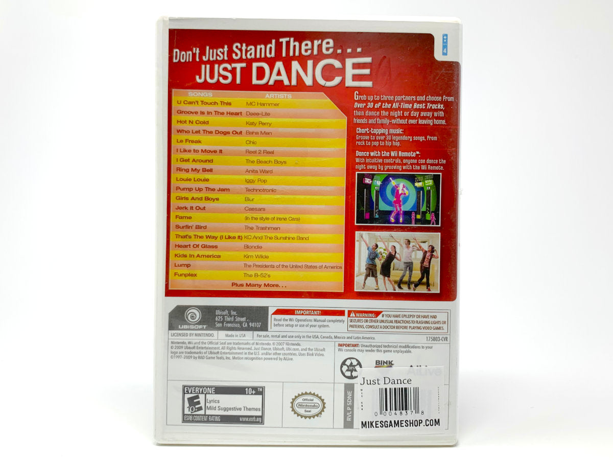 Just Dance • Nintendo Wii