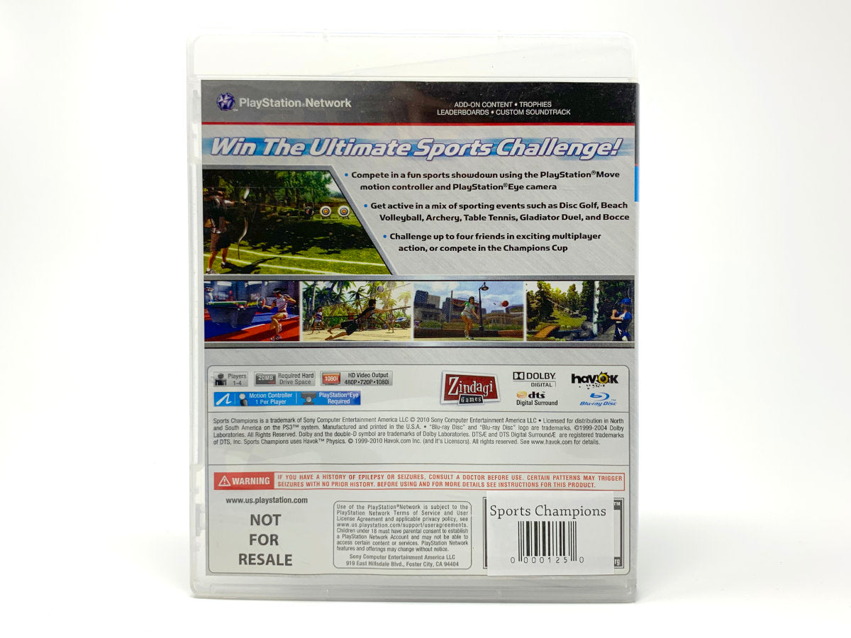 Sports Champions • Playstation 3