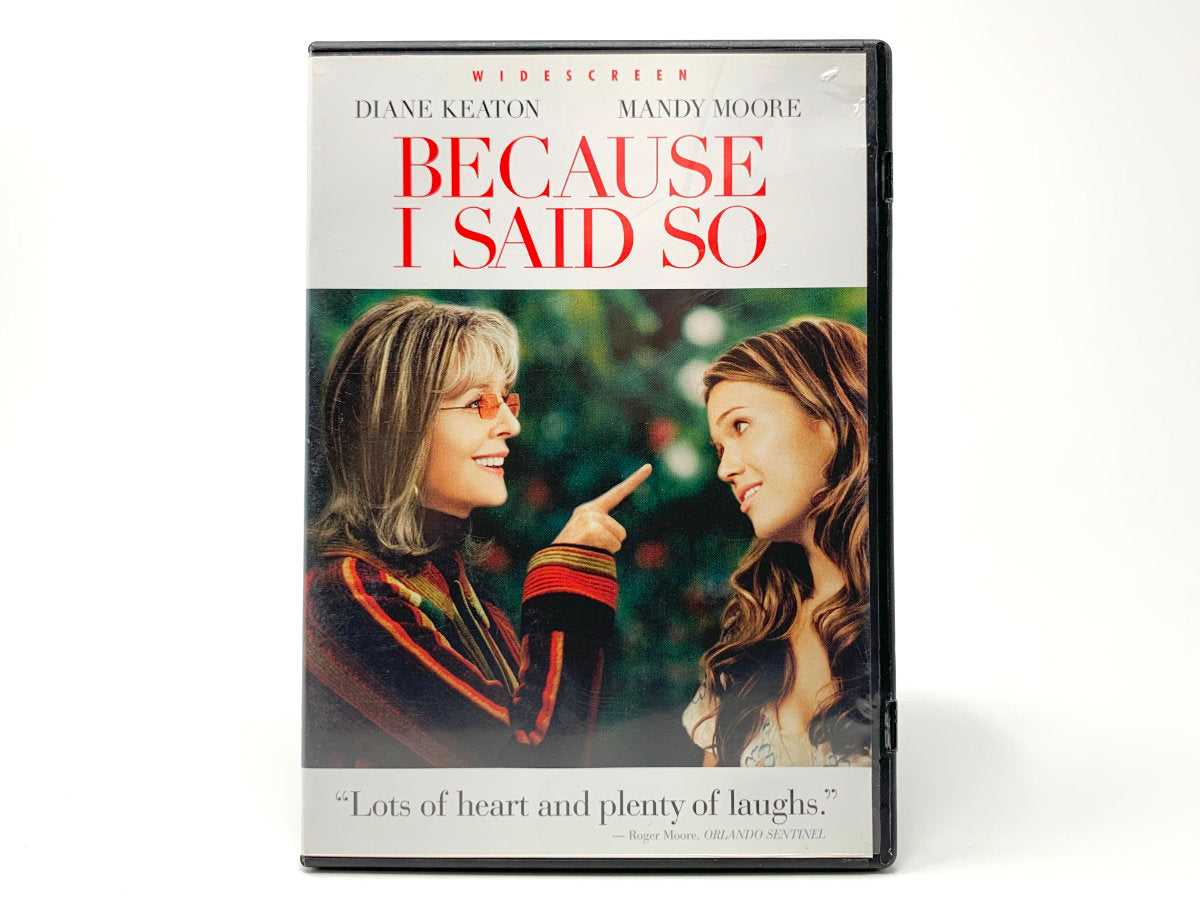 Because I Said So – Widescreen • DVD