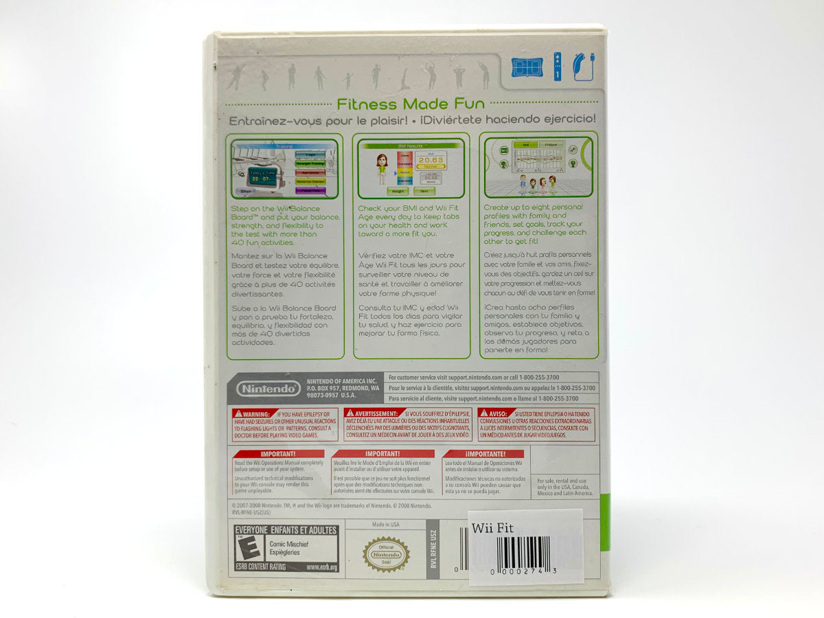 Wii Fit • Nintendo Wii