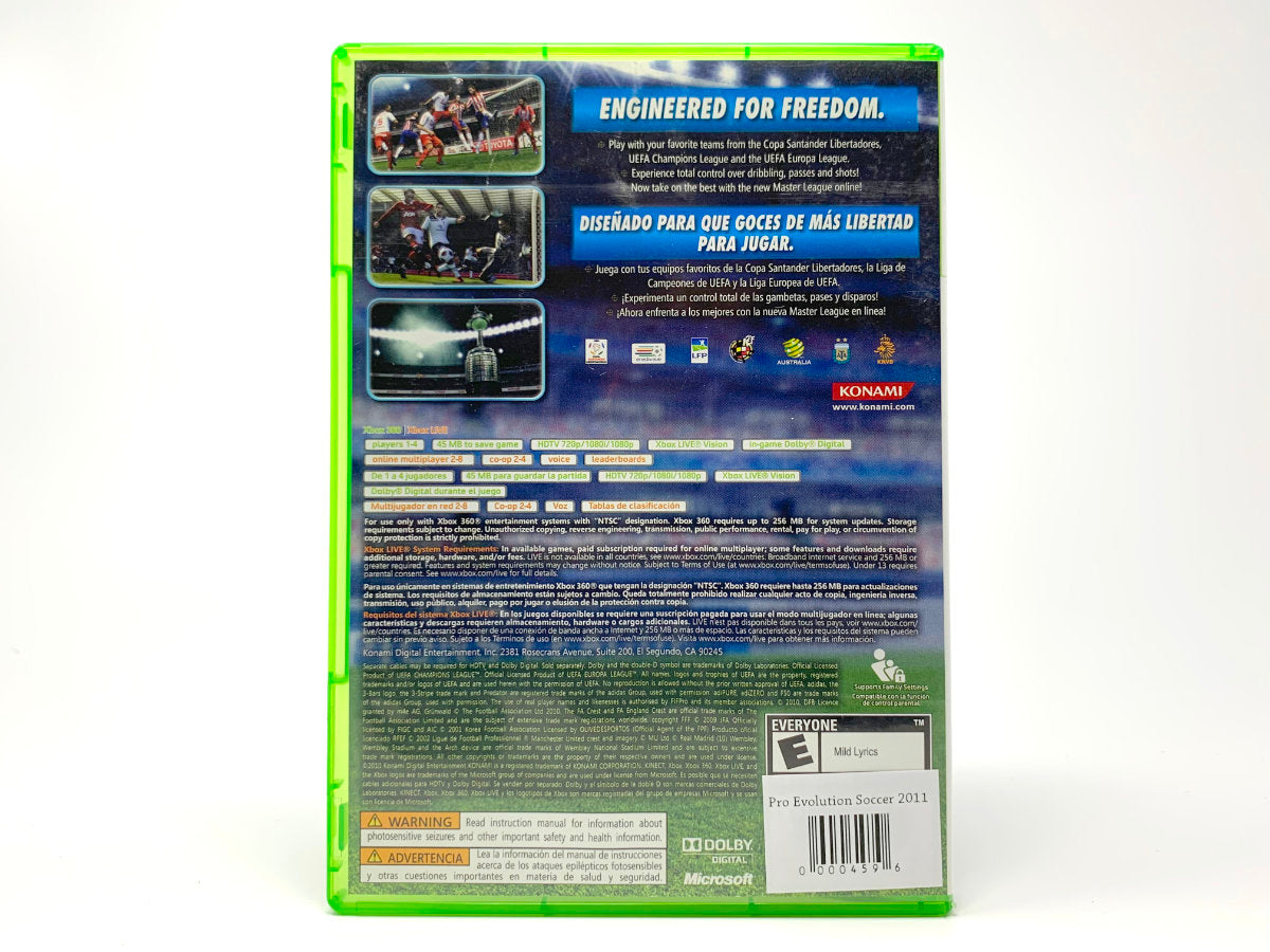 Pro Evolution Soccer 2011 (PES) • Xbox 360