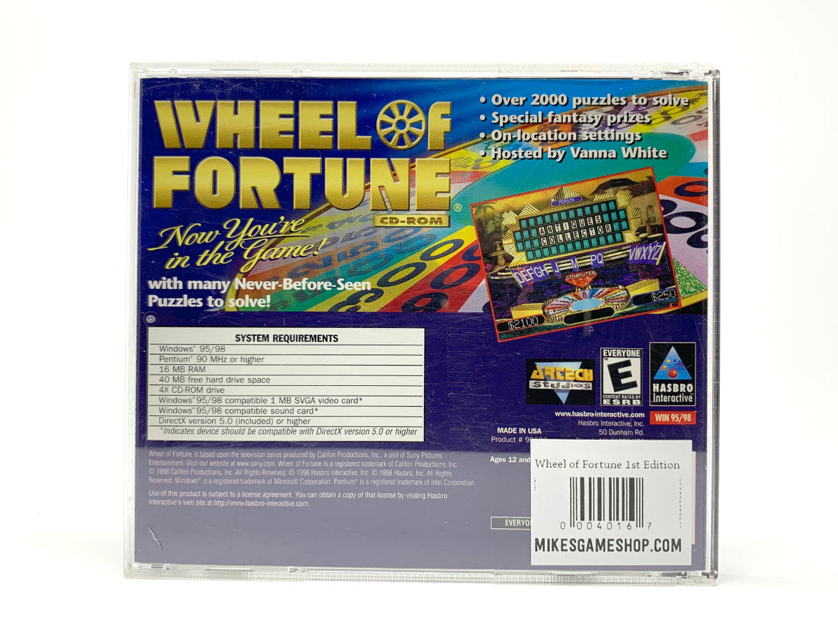 Wheel of Fortune – 1st Edition • PC (Windows)