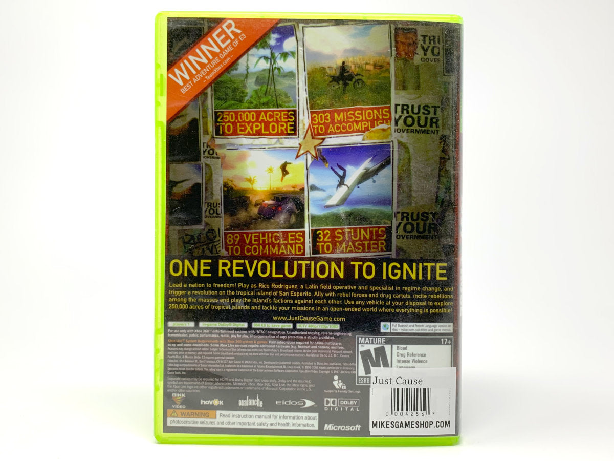 Just Cause • Xbox 360