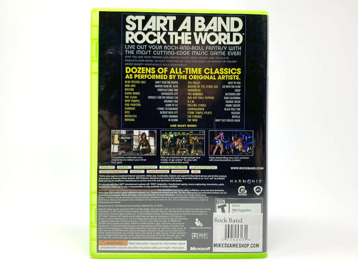 Rock Band • Xbox 360